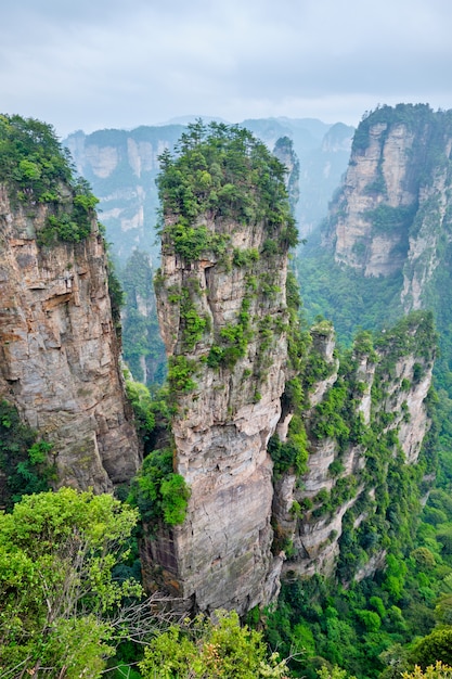 Montañas Zhangjiajie, China