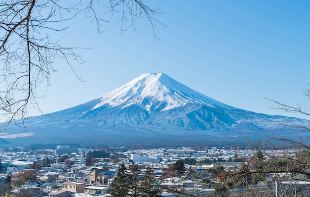 Montanha Fuji San em Kawaguchiko