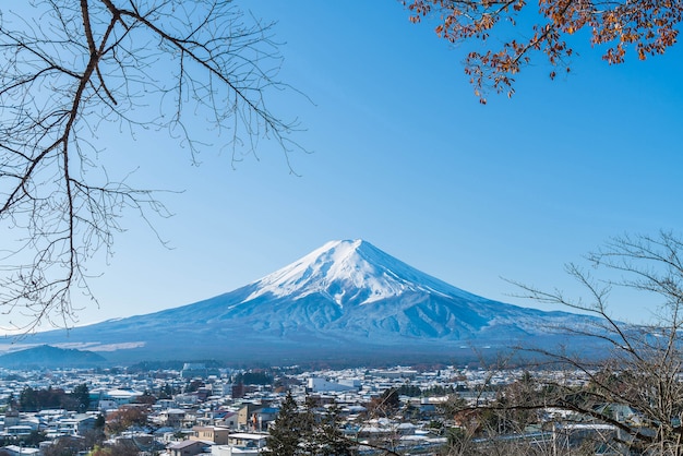 Montanha Fuji San em Kawaguchiko