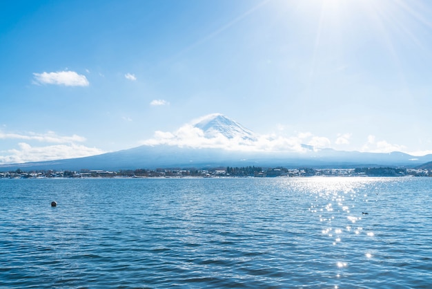 Montanha fuji san no lago kawaguchiko.