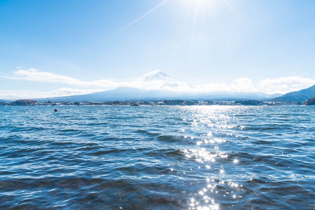 Montanha fuji san no lago kawaguchiko.