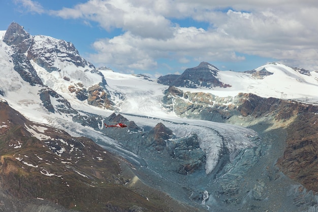 Montanha Gornergrat Suíça Matterhorn visível no fundo