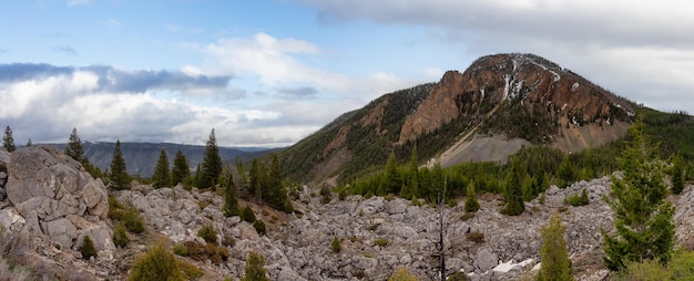 Montanha no Parque Nacional American Landscape Yellowstone