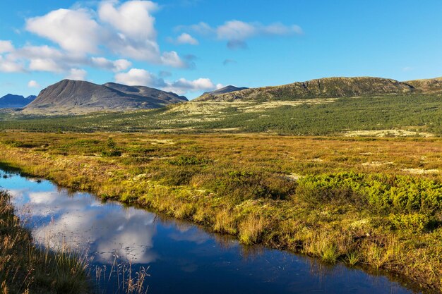 montanhas da Noruega