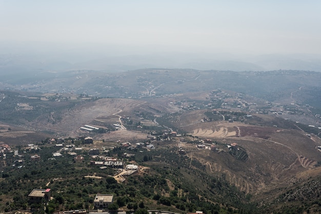 Montanhas do líbano oriente médio paisagem