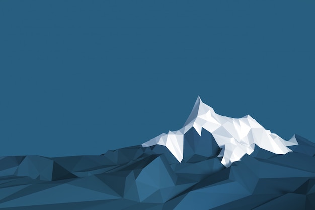 Montanhas low-poly