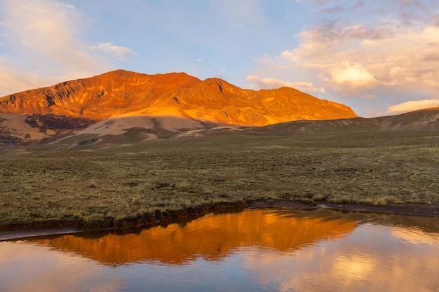 Montanhas na Bolívia