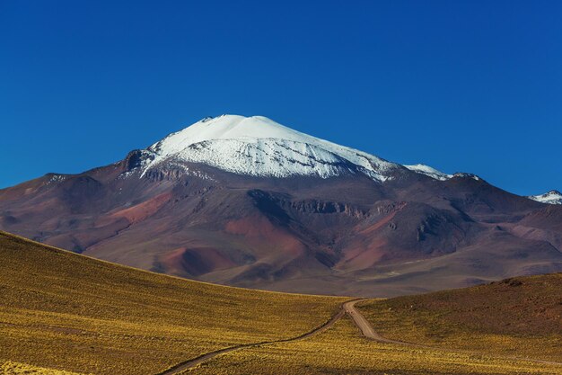 Montanhas na Bolívia