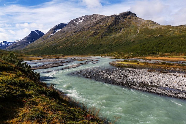 Montanhas na noruega