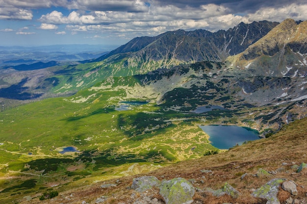 Montanhas Tatra Parque Nacional Tatra montanhas dos cárpatos bela vista paisagem