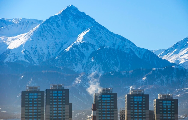 Foto montanhas transili alatau