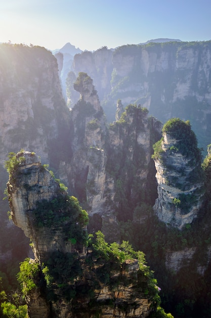 Montanhas Zhangjiajie, China