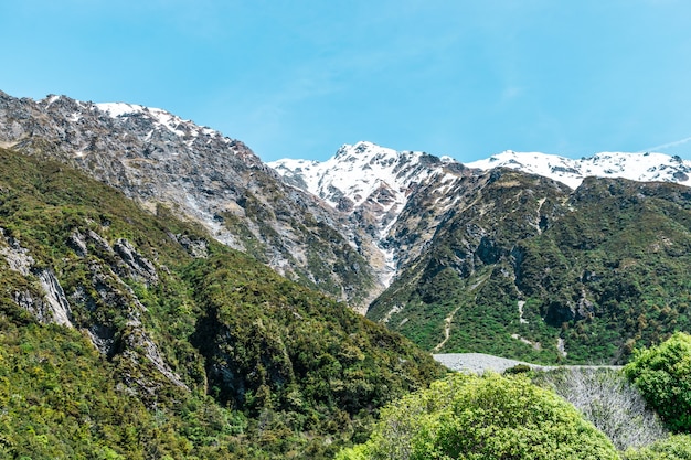 Monte Aoraki Cook, la montaña más alta de Nueva Zelanda