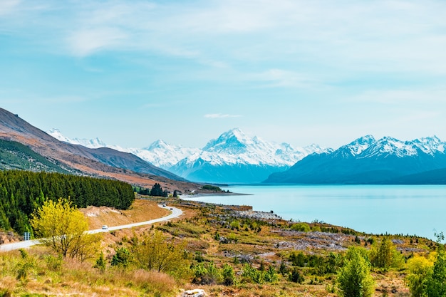 Monte Aoraki Cook, la montaña más alta de Nueva Zelanda