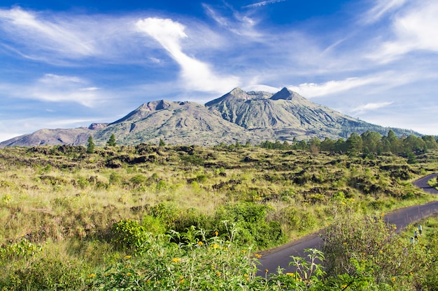 Foto monte batur