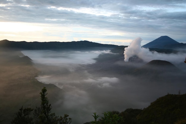 Monte Bromo na Indonésia