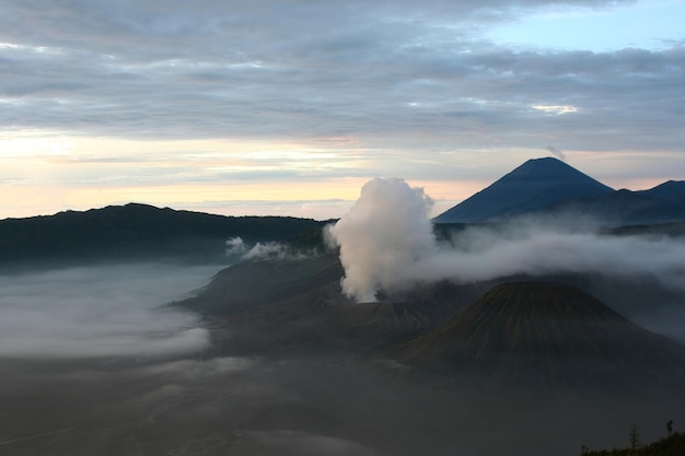 Monte Bromo na Indonésia