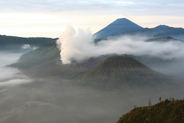 Monte Bromo na Indonésia