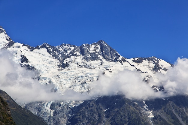 Monte Cook en el parque nacional, Nueva Zelanda