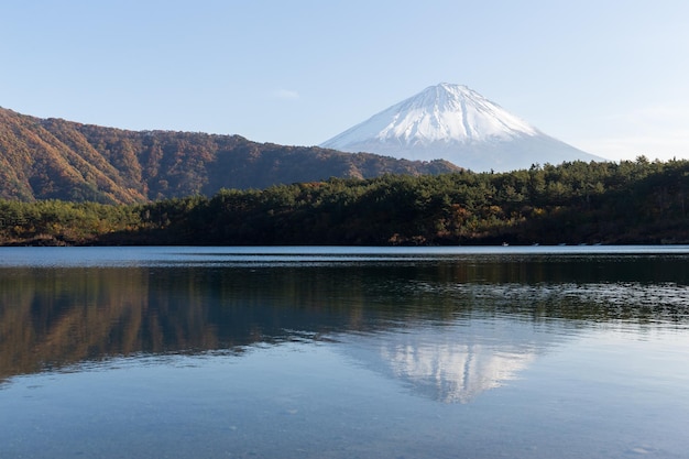 Monte Fuji e lago saiko