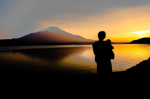 Monte Fuji e Lago Yamanaka