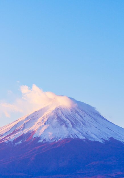 Monte Fuji en la mañana