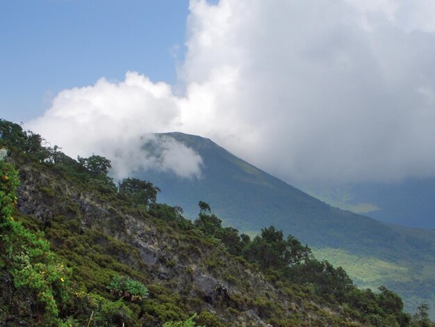 Monte Gahinga, em Uganda