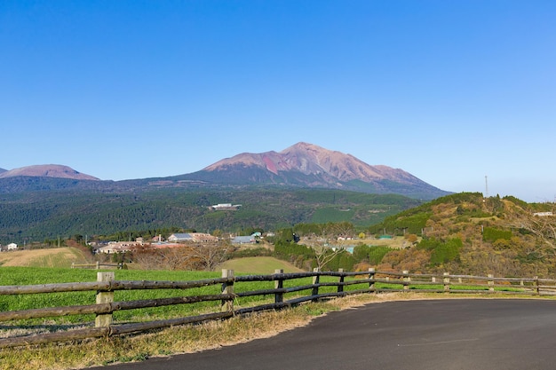 Monte Kirishima en Japón