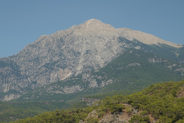 Monte Tahtali en el distrito de Kemer Antalya Turquía