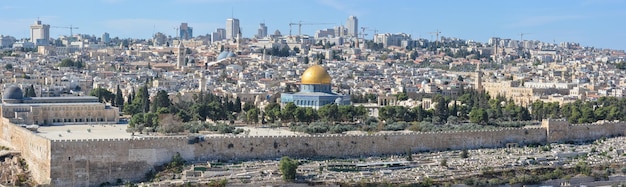 Monte del Templo y la Ciudad Vieja de Jerusalén