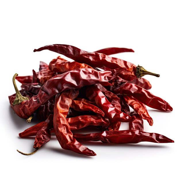 Un montón de chiles rojos