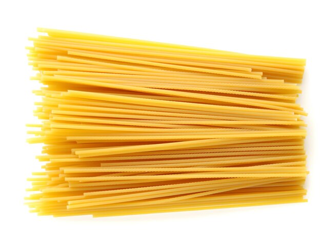 Foto un montón de espagueti largo