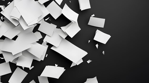 un montón de notas adhesivas blancas con una que dice que nadie está en la parte inferior derecha