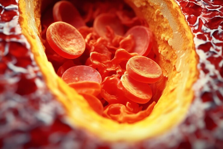 Foto un montón de pequeñas piezas de comida, incluido un pomelo rojo