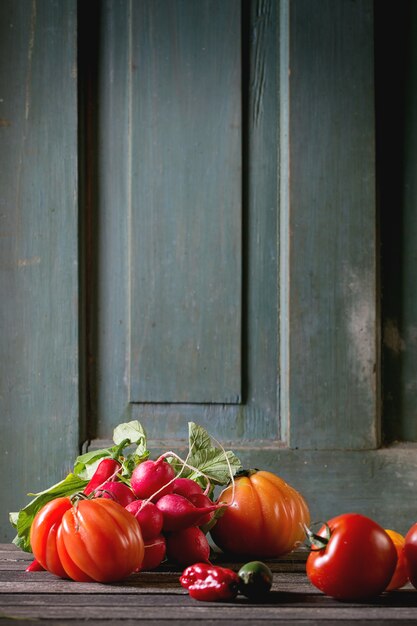 Montón de verduras