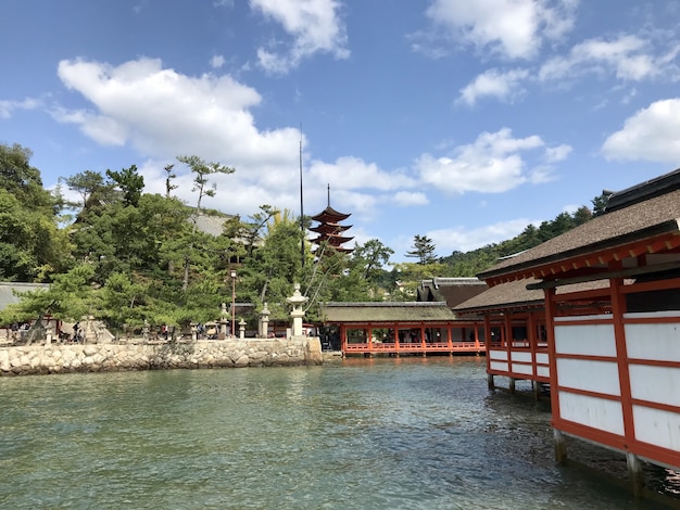 Monument in Japan - Miyahima