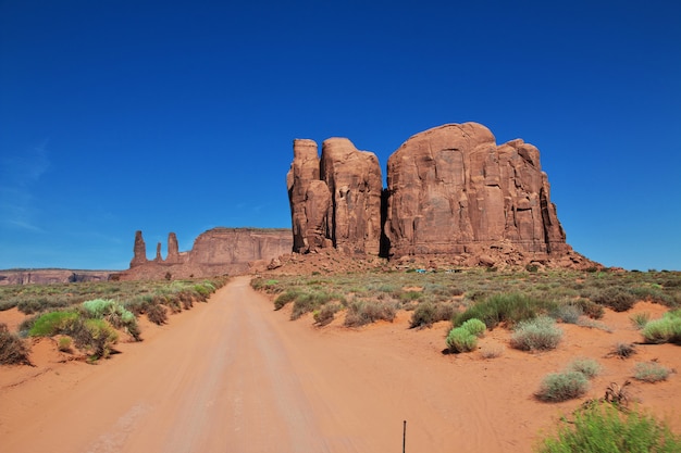 Monument Valley em Utah e Arizona