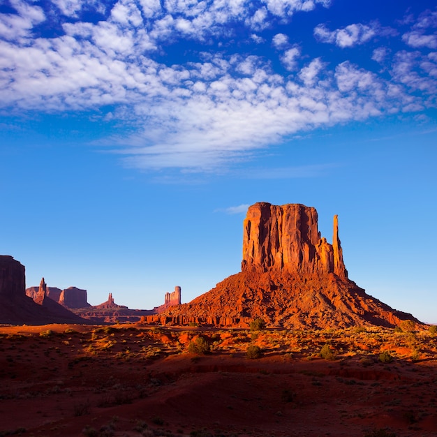 Monument Valley West Mitten Butte Utah un parque