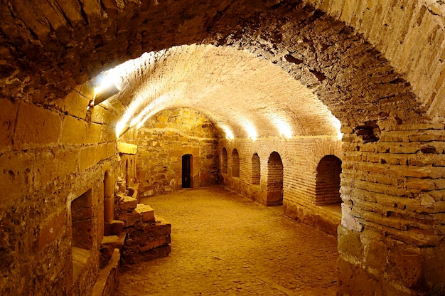 Monumental castillo de sabiote en jaén