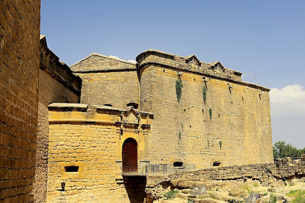 Monumental castillo de sabiote en jaén