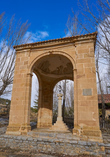 Monumento al Humilladero en Alcalá de la Selva Teruel.