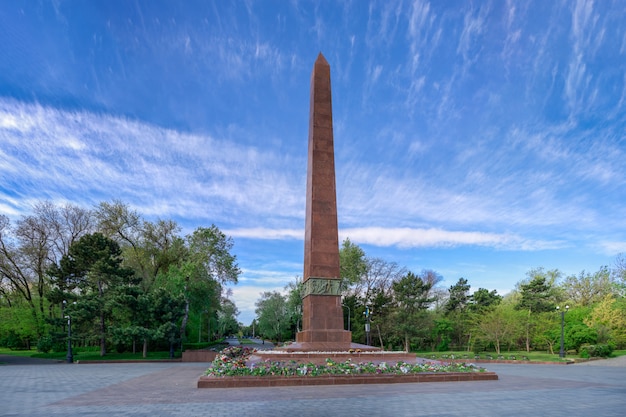 Monumento al marinero desconocido en Odessa, Ucrania