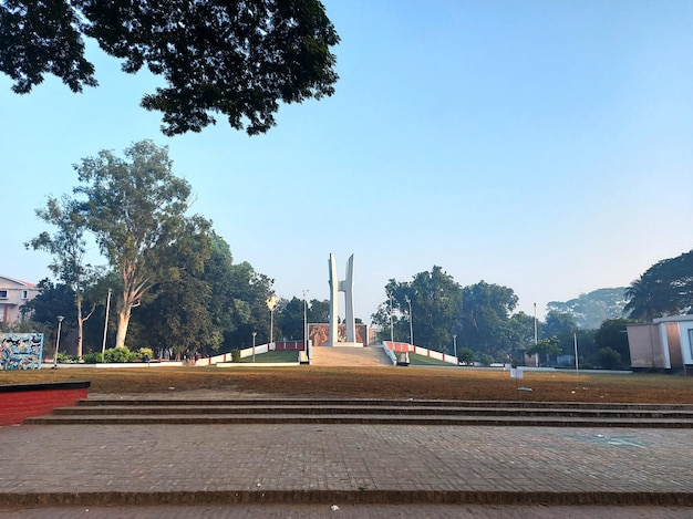 Monumento aos Mártires na Universidade de Rajshahi, Bangladesh