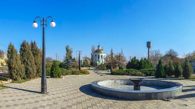 Monumento às vítimas do Holodomor em Dobroslav, Ucrânia