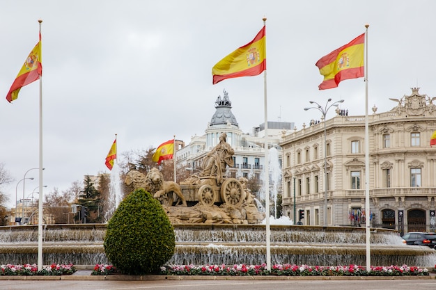 Monumento de los cibeles en madrid