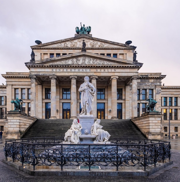 Monumento en el Concert Hall de Berlín