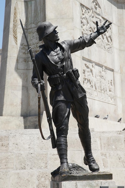 Monumento da vitória em Ancara Turkiye