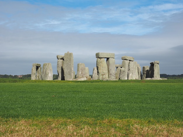 Monumento de stonehenge em amesbury