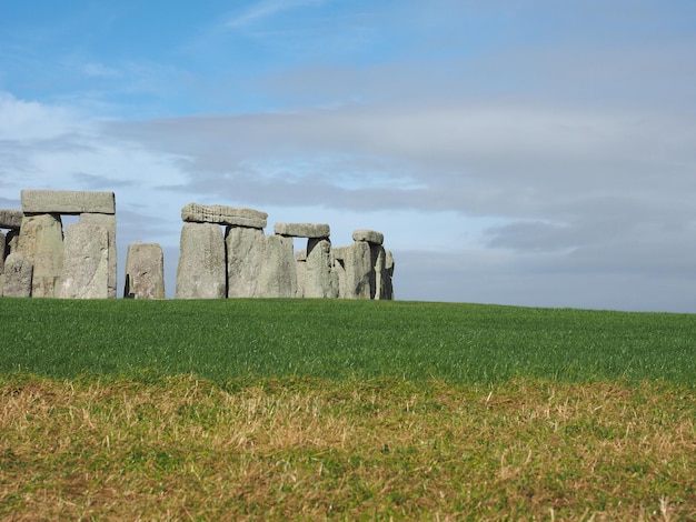 Monumento de Stonehenge em Amesbury