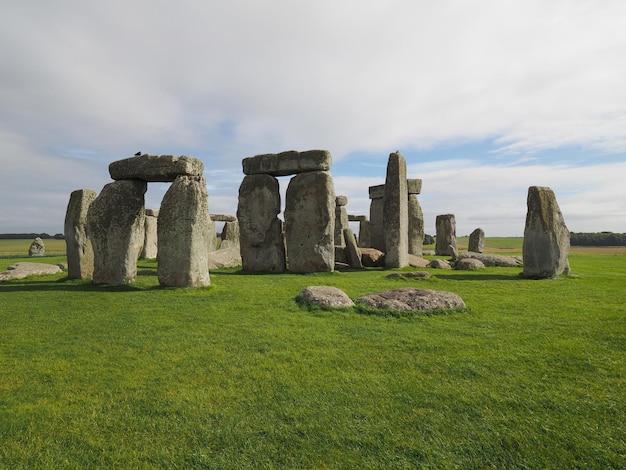 Monumento de Stonehenge em Amesbury